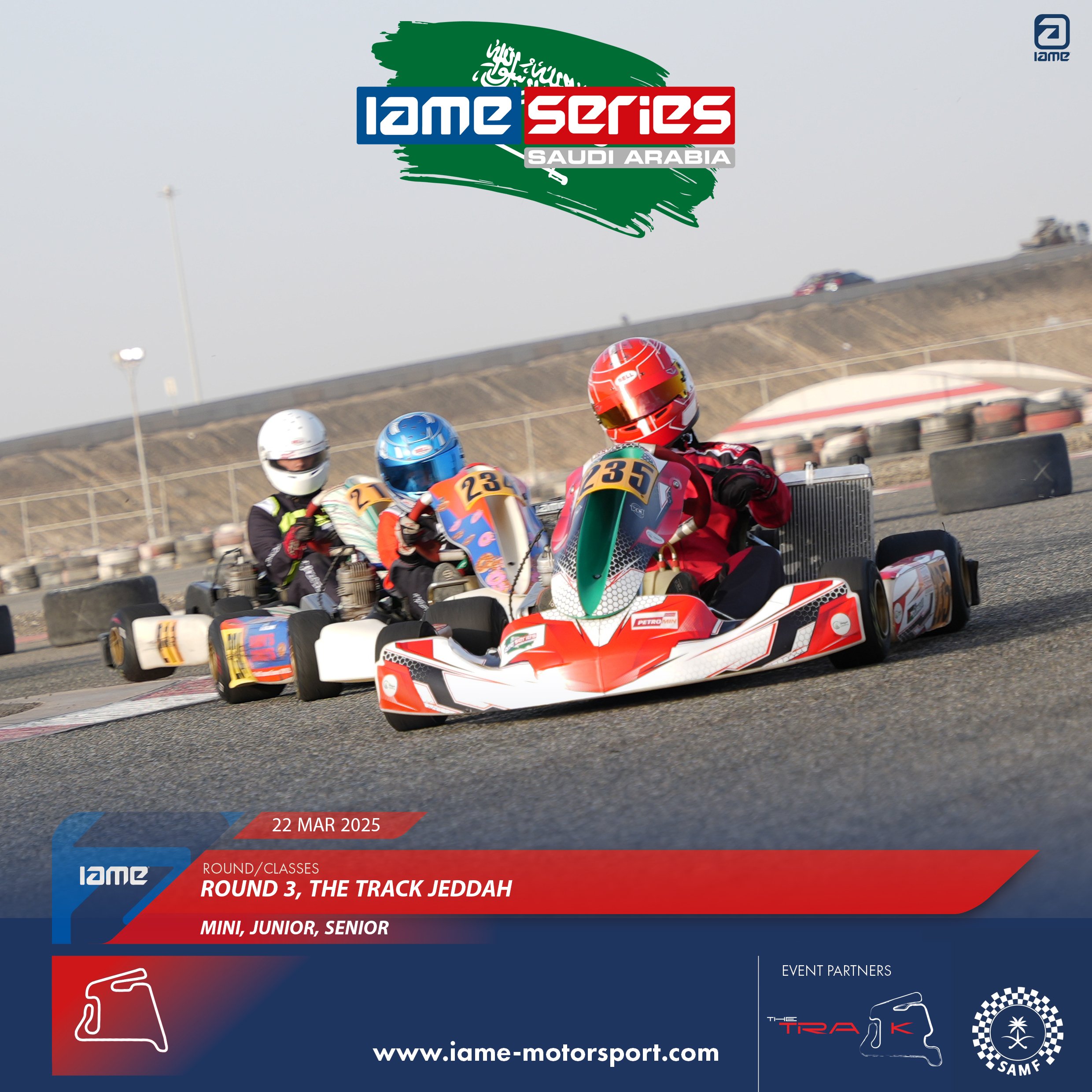 IAME Series KSA - R2: Karting Excellence at The Track Jeddah